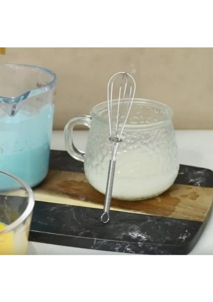 12 Adet Paslanmaz Çelik Yaylı Küçük Boy Yumurta Çırpıcı, Çay Kahve Karıştırma Aparatı fırsatları