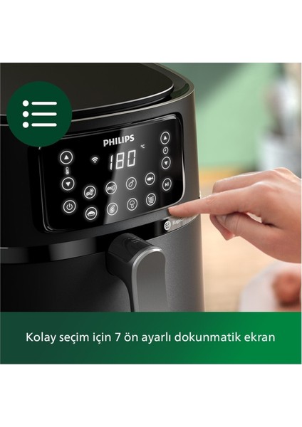 Genis Xxl Hava Fritözü, Uzaktan Kontrol, 1.4kg, 7.2l Kapasite + Aksesuarlar fırsatları