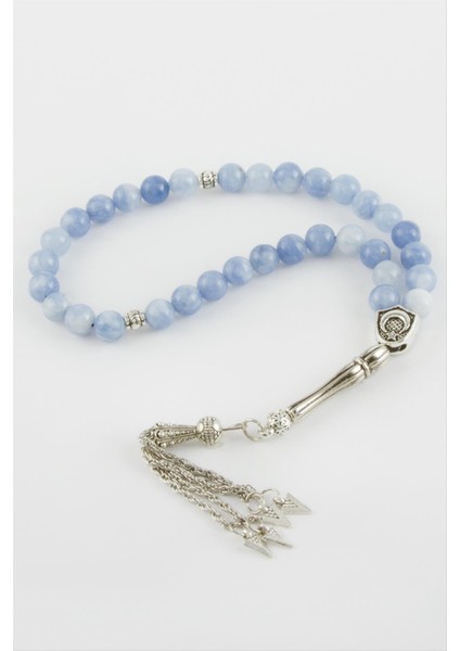 Sepetim Ceyt Taşı Tesbih 8 Mm-Açık Mavi