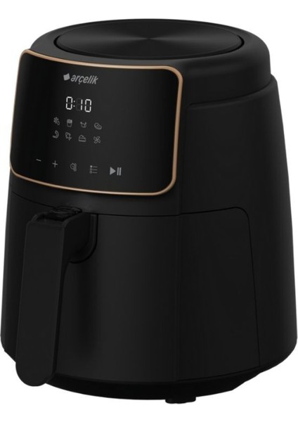 Yağsız Sıcak Hava Fritözü, Dijital, 3,9 L, 1500 W, 8 Program, Siyah modelleri