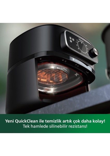 Airfryer 7000 Serisi Xxl Connected, 2 Kg, 8.3 L Kapasiteli, Siyah indirimleri