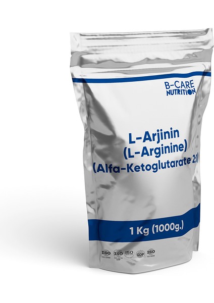 L-Arjinin (L-Arginine (Alfa-Ketoglutarate 2:1)) Toz Hammadde 1 kg