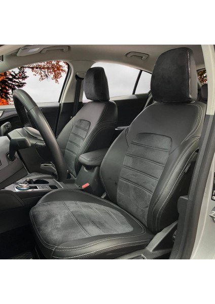 Renault Megane Araca Özel Oto Koltuk Kılıfı - Taytüyü ve Deri