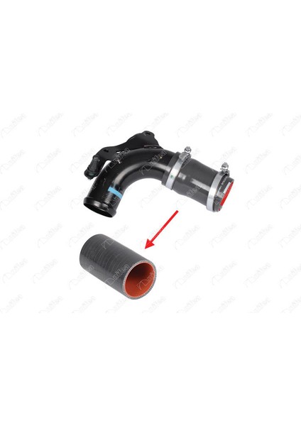 Turbo Hortumu Ford Cmax Iı-Fıesta Vı-Vıı-Mondeo Iv-V 1.5 Tdcı-1.6 Tdcı Metal Parça Hariç