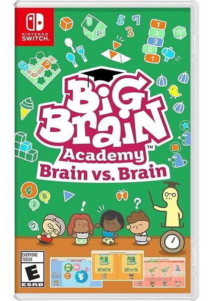 Big Brain Academy: Brain Vs. Brain (Nintendo Switch Oyun) Dijital Indirme Kodu