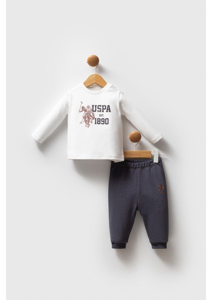 U.s. Polo Assn Erkek Bebek 3'lü Takım Füme fiyatları