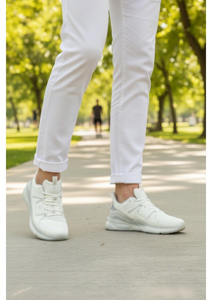 101 25333 Sally M Beyaz Erkek Spor Ayakkabı