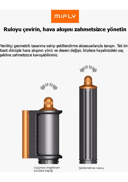 Mıfly Multi Fonksiyonlu Saç Şekillendirici indirimleri