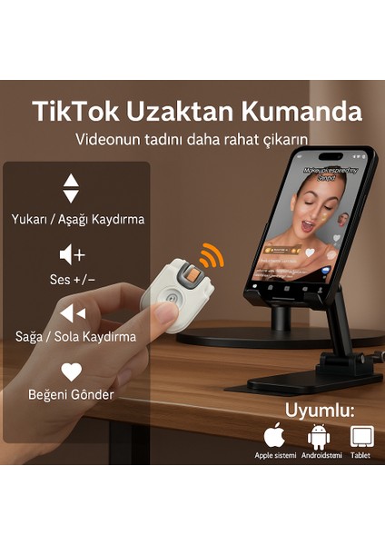 Akıllı Dokunmatik Kontrollü Bluetooth Kulaklık – Uzaktan Video Kaydırma & Fotoğraf Çekme modelleri