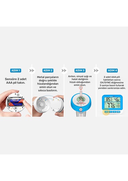TP211B Yüzen Kablosuz Su Geçirmez Sensör+Monitör Havuz Sıcaklık Termometresi fırsatları