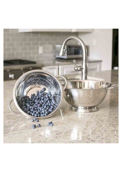 Paslanmaz Çelik Makarna Süzgeci 28 cm (Ms-28) fiyatları