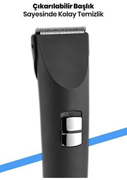 GM-7135 Şarjlı Saç Kesme Makinesi