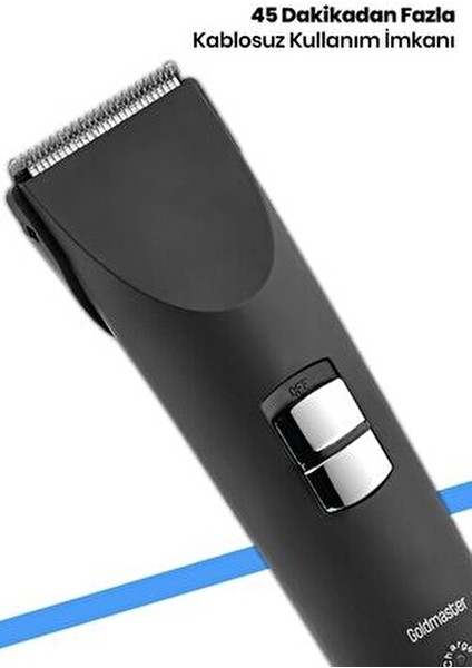 GM-7135 Şarjlı Saç Kesme Makinesi