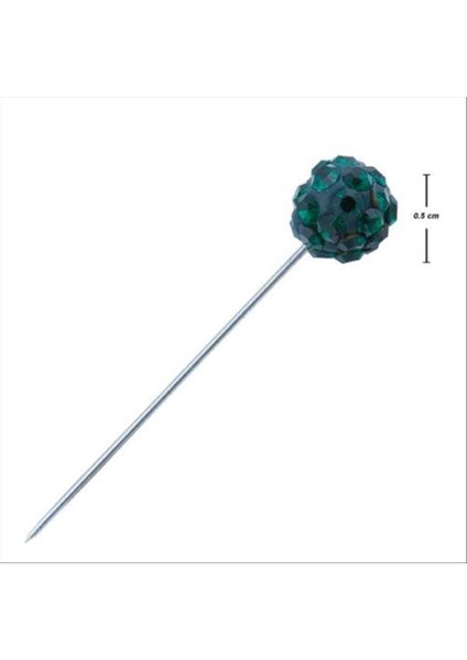 Depomix Eşarp Iğnesi-Yeşil