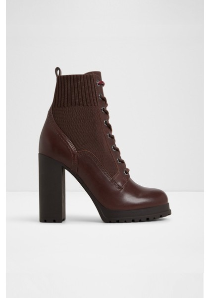 Rebellious Bot Yüksek Topuklu Bot - Kahverengi