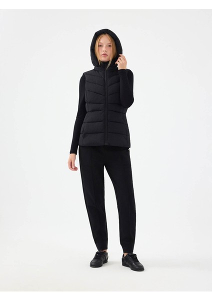 Slim Fit Siyah Kadın Yelek LF2040631 fiyatları