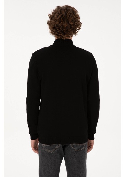 GUNNER-BSK25 Siyah Erkek Hırka 2227188 indirimleri