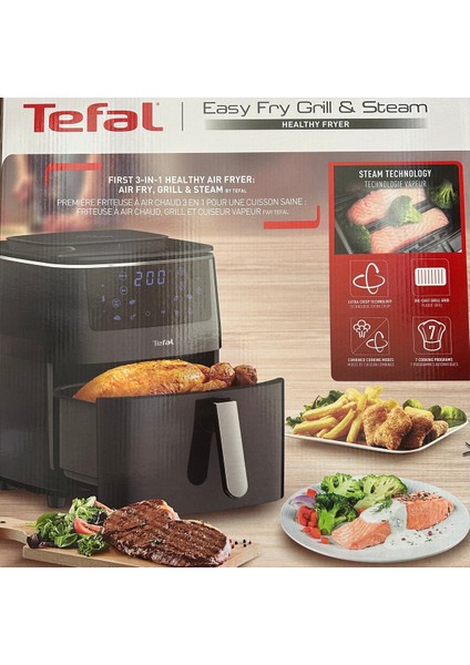 6,5l Xxl Çok Fonksiyonlu Hava Pişirici, Siyah