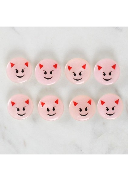 Loren Crafts 8'li Gülen Yüz Düğme - 1023 fiyatları