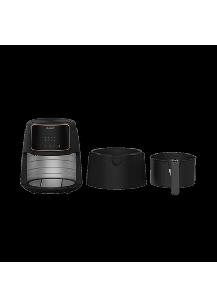 Az Yağlı Fritöz Siyah - Sağlıklı ve Hızlı Pişirme Cihazı fırsatları