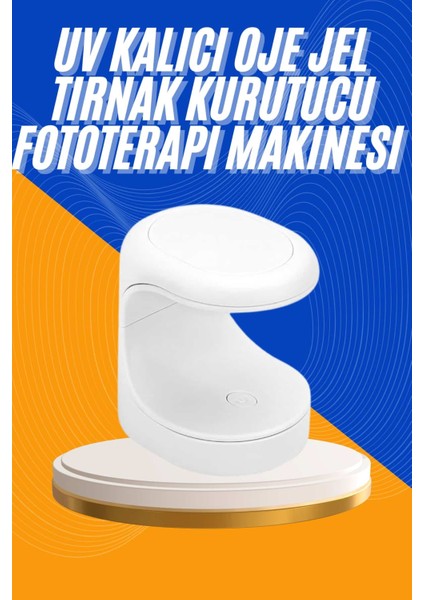 Sepetim Protez Tırnak Kurutucu Kalıcı Oje LED Oje Kurutucu Uv Işınlı Taşınabilir