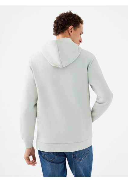 Regular Fit Açık Yeşil Erkek Sweatshirt LF2041153 modelleri