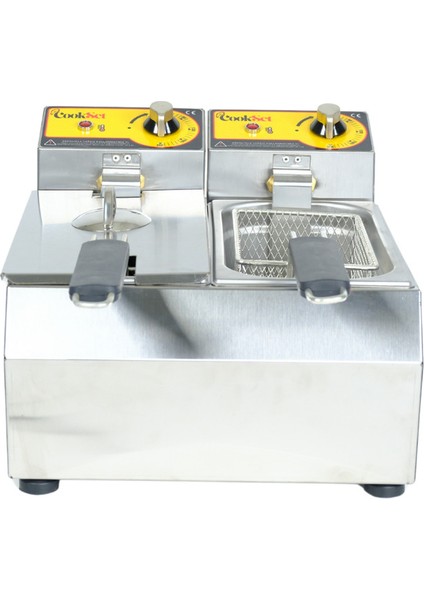 Gri Elektrikli Fritöz Seti, 6l, 3'lü, Kullanışlı ve Şık Tasarım modelleri
