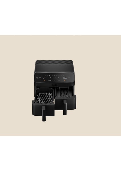 Çift Hazneli Airfryer Siyah 2400W, Sağlıklı ve Pratik Yemek Pişirme Cihazı modelleri