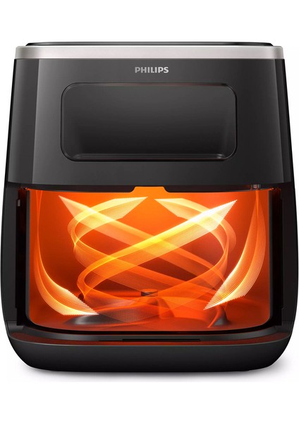 Yeni Şeffaf Pişirme Tencereli Hızlı Airfryer Xl Beyaz, Sağlıklı ve Pratik Kullanım