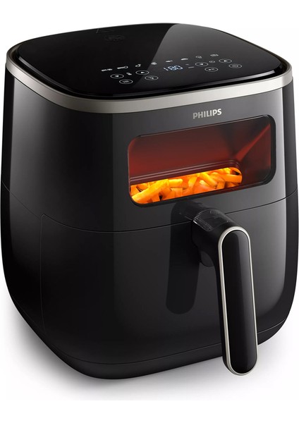 Yeni Şeffaf Pişirme Tencereli Hızlı Airfryer Xl Beyaz, Sağlıklı ve Pratik Kullanım fiyatları