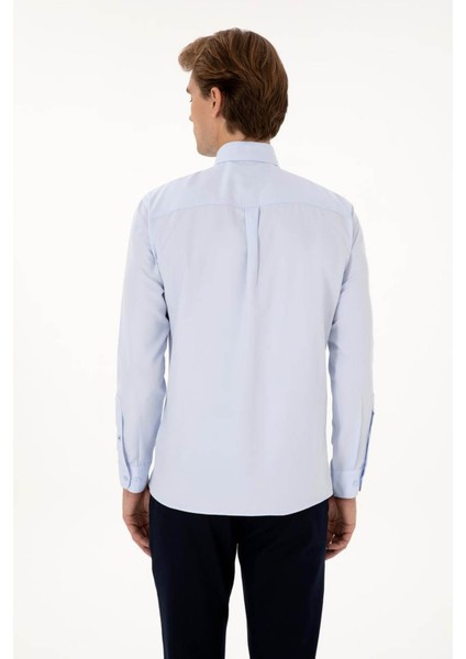 GOXREG025K Açık Mavi Erkek Gömlek 2225434 indirimleri