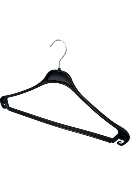 Takım Elbise Askısı, Mont-Kaban Askısı, Gelinlik Askısı, Siyah Renk, 5 Adet fırsatları