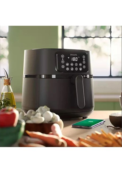 Beyaz Premium Airfryer ve Izgara Seti Hediye ile Sağlıklı Lezzetler