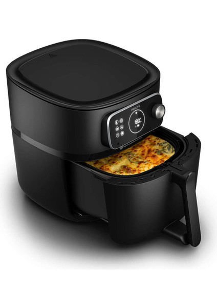 Genişli ve Çok Fonksiyonlu Büyük Kapasiteli 8 Ön Ayarlı Airfryer fırsatları