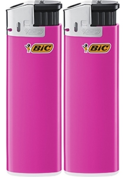 J8 Elektronik Çakmak Mor Renk 2 Adet (Ebat:8 Cm)