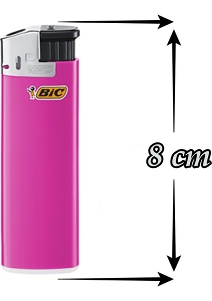 J8 Elektronik Çakmak Mor Renk 2 Adet (Ebat:8 Cm) fiyatları