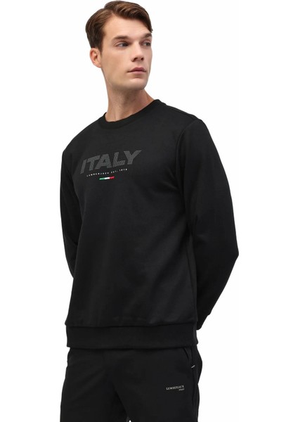 ml Gale 16ITL701 5pr Siyah Erkek Sweatshirt A102024103