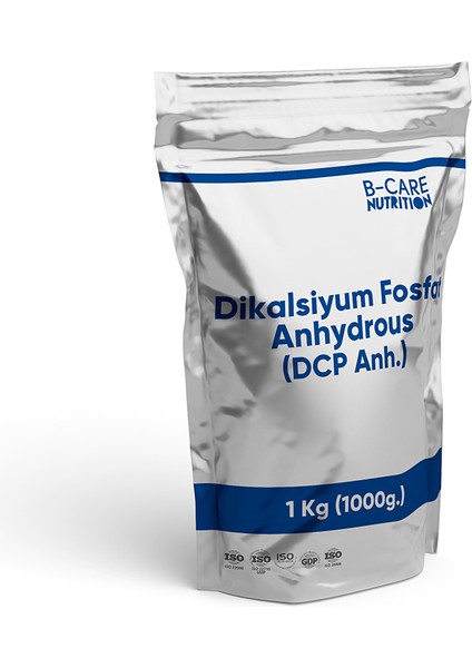 Dikalsiyum Fosfat Anh. (Dcp Anh.) Toz Hammadde 1 kg