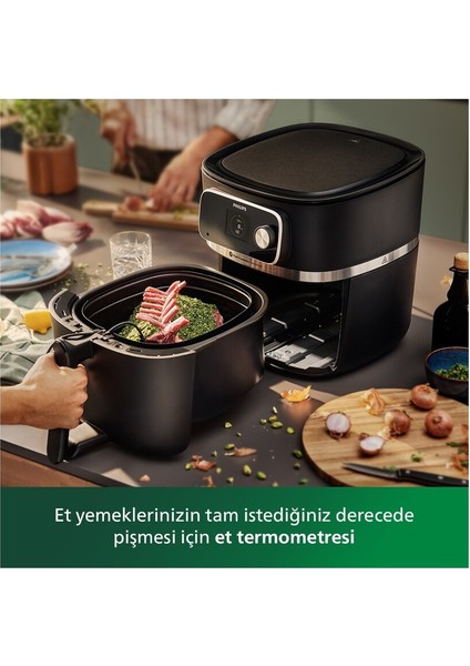 8,2l 2200W Wifili Airfryer Combi Xxl, Şık ve Kullanışlı, Yüksek Performans indirimleri
