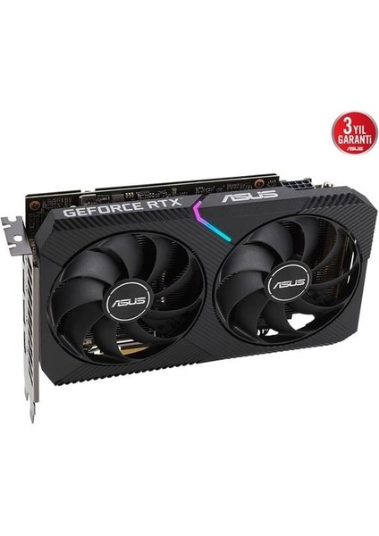 GeForce RTX3060 Dual O12G 12GB GDDR6 192 Bit DUAL-RTX3060-O12G-V2 Gaming Ekran Kartı