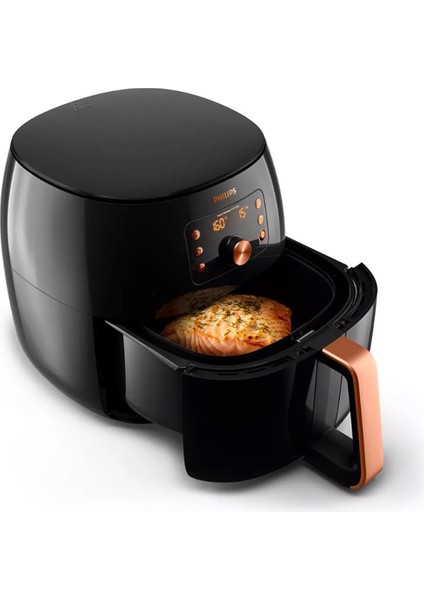 Yüksek Kapasiteli 2200W Hava Fritözü, 7,3l, 5 Programlı, Beyaz