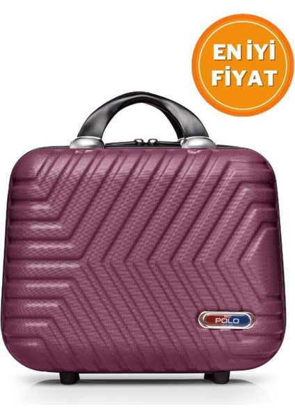 Mor Mürdüm Şık Makyaj ve El Çantası, Zarif ve Kullanışlı Tasarım