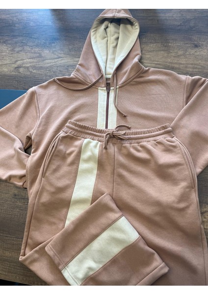 Sütlü Kahve Kadın Hırka,eşofman