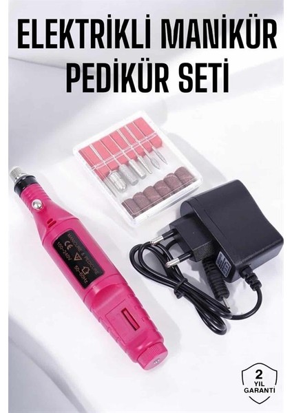 Elektrikli Manikür Pedikür Törpü Seti Protez Tırnak Nasır Temizleyici fiyatları