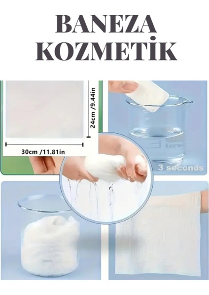 Pembe Makyaj Çantası, 15 Fonksiyonlu Makyaj Seti ve Tek Kullanımlık Havlu indirimleri