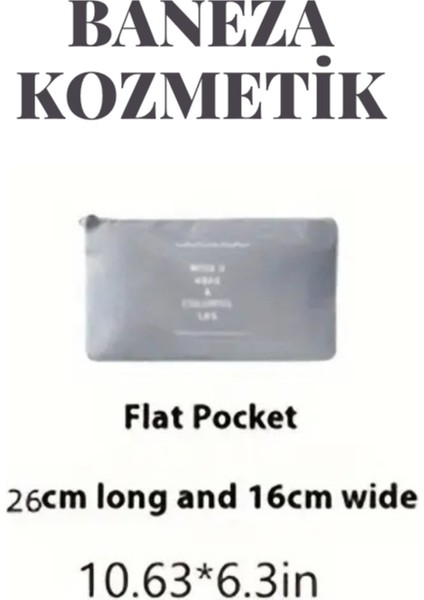 Pembe Makyaj Çantası, 15 Fonksiyonlu Makyaj Seti ve Tek Kullanımlık Havlu