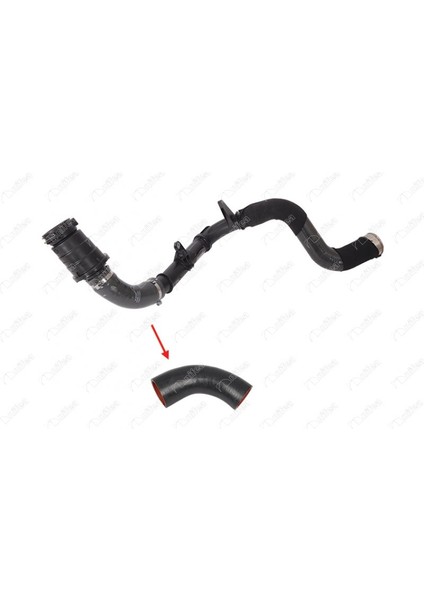Turbo Hortumu Küçük Fluence-Grand Scenıc-Megane Iıı-Scenıc Iıı 1.6 Dcı Plastik Parça Hariç