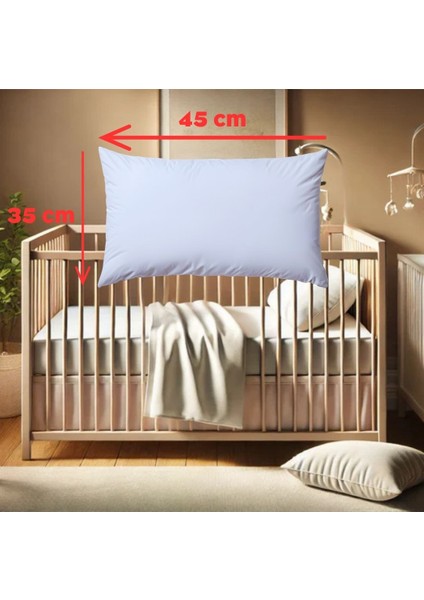 Bebek Yastığı 35X45 Yıkanabilir ve Yumuşak