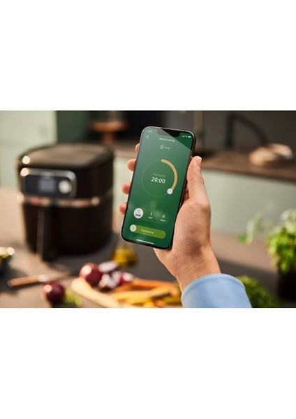Akıllı Wi-Fi Airfryer 8,3 Lt, Android ve Apple Uyumlu, Geniş Hacim, Şık Tasarım fiyatları