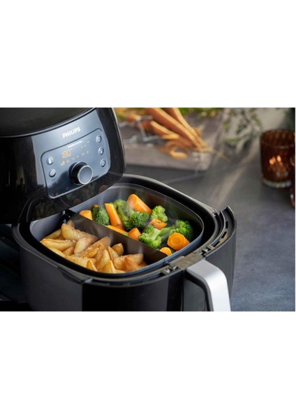 Beyaz, 7,3 Lt Geniş Hacimli, Rapid Air Teknolojili, 5 Ön Ayarlı Dijital Ekranlı fırsatları